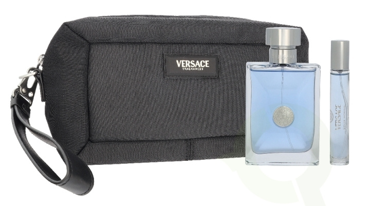 Versace Pour Homme Giftset 110 ml Edt Spray 100ml/Edt Spray 10ml/Black Trousse in de groep BEAUTY & HEALTH / Cadeausets / Cadeausets voor hem bij TP E-commerce Nordic AB (D33831)