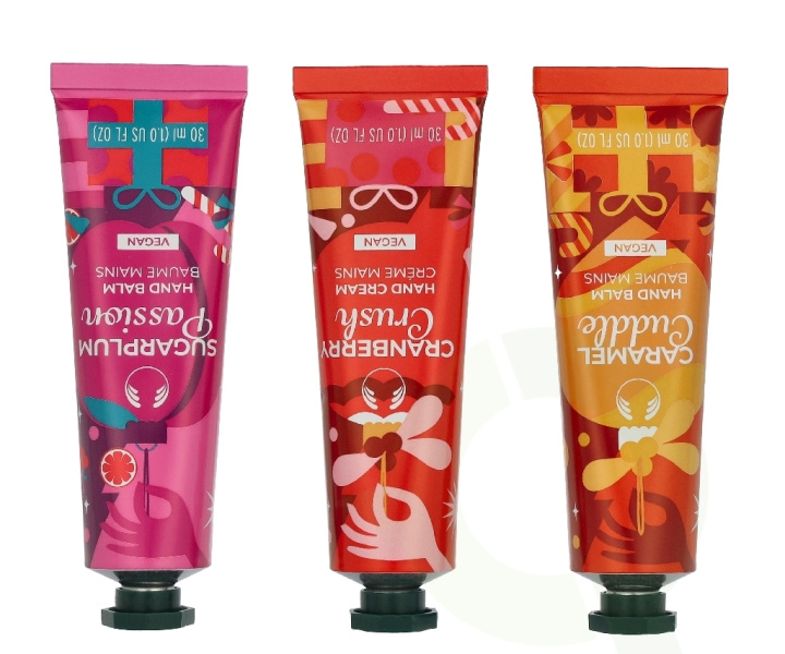 The Body Shop G2 Protect & Soften Hand Balm Trio Set 90 ml Almond Milk Hand Balm 30ml/ Avocado Hand Balm 30ml/ Shea Hand Balm 30ml in de groep BEAUTY & HEALTH / Cadeausets / Cadeausets voor haar bij TP E-commerce Nordic AB (D33902)