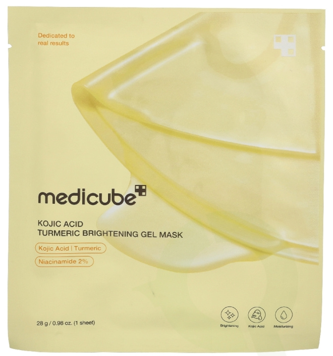 Medicube Kojic Acid Turmeric Brightening Gel Mask 28 g in de groep BEAUTY & HEALTH / Huidsverzorging / Gezicht bij TP E-commerce Nordic AB (D33935)