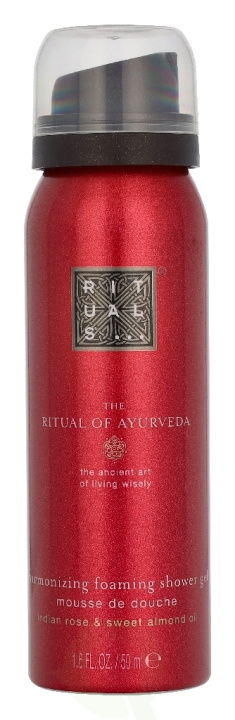 Rituals Ayurveda Foaming Shower Gel 50 ml in de groep BEAUTY & HEALTH / Huidsverzorging / Lichaamsverzorging / Bad- en douchegels bij TP E-commerce Nordic AB (D33978)