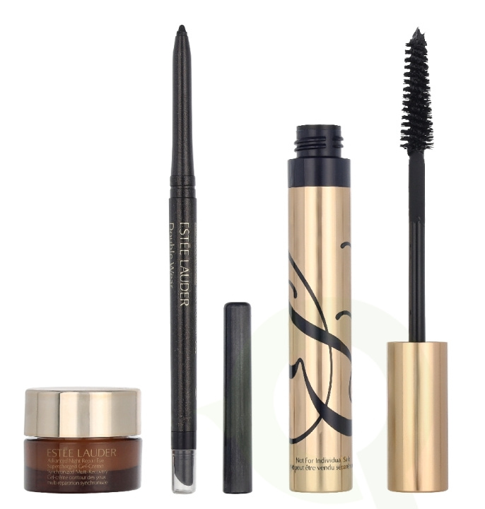 Estee Lauder Lash Drama Mascara Giftset 13.35 ml Eye Gel Creme 5ml/Eyeliner 0,35g/Mascara Black 8ml in de groep BEAUTY & HEALTH / Cadeausets / Cadeausets voor haar bij TP E-commerce Nordic AB (D34054)