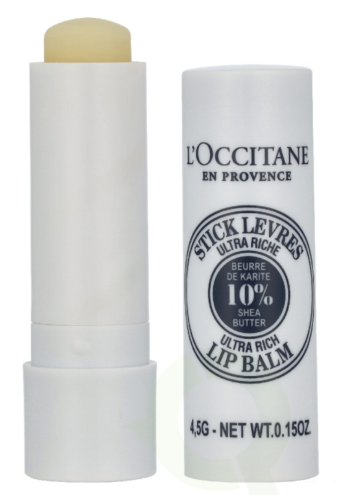 L\'Occitane Shea Butter Ultra Rich Lip Balm 4.5 g in de groep BEAUTY & HEALTH / Makeup / Lippen / Lippenbalsem bij TP E-commerce Nordic AB (D34174)