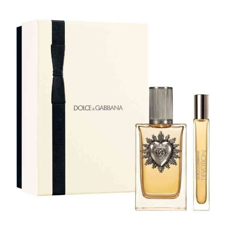 Dolce & Gabbana Giftset Dolce & Gabbana Devotion Pour Homme Edp 100ml + Edp 10ml in de groep BEAUTY & HEALTH / Geuren & Parfum / Parfum / Parfum voor hem bij TP E-commerce Nordic AB (D34272)