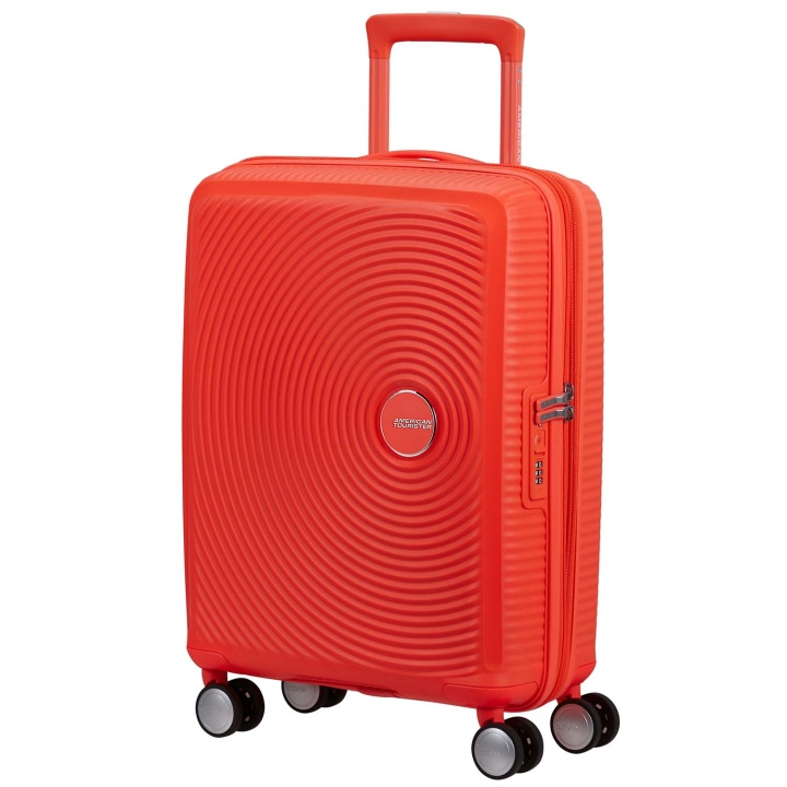 American Tourister Kabinväska Soundbox 55 Neon Orange in de groep SPORT, VRIJE TIJD & HOBBY / Reisaccessoires / Koffers bij TP E-commerce Nordic AB (D34317)