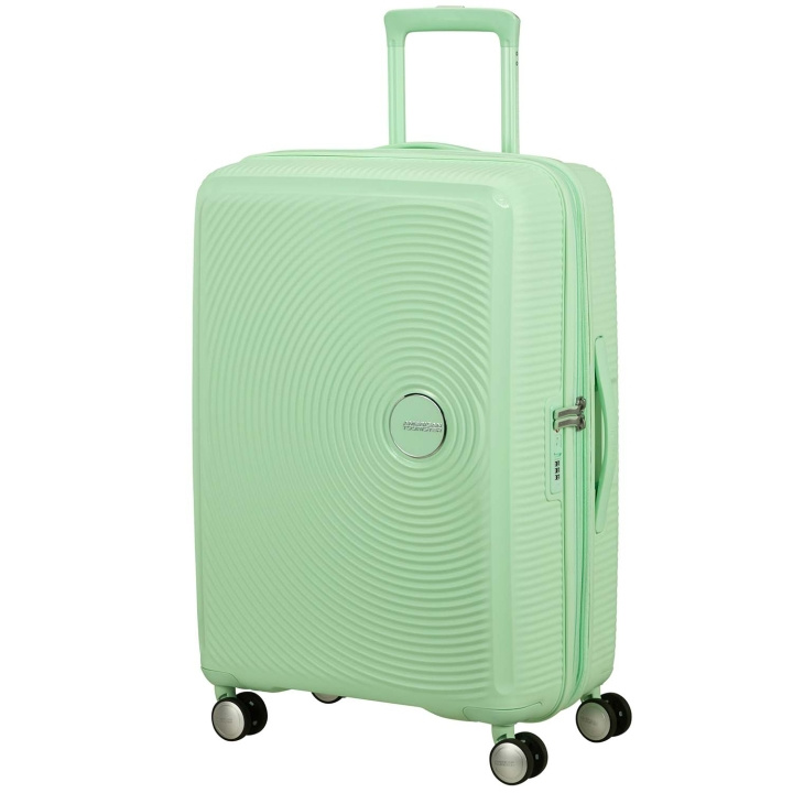 American Tourister Resväska Soundbox 67 Medium Pastel Green in de groep SPORT, VRIJE TIJD & HOBBY / Reisaccessoires / Koffers bij TP E-commerce Nordic AB (D34324)