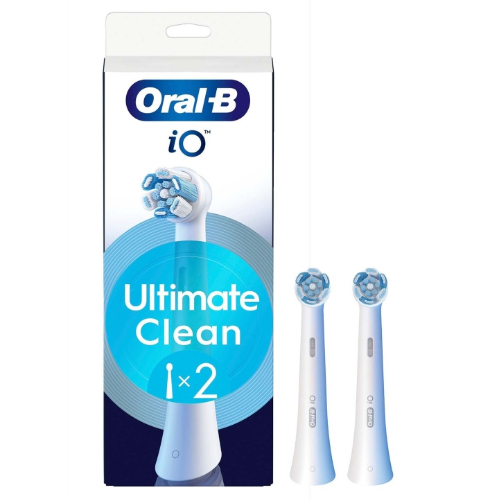 Oral B Borsthuvud iO Ultimate Clean 2st in de groep BEAUTY & HEALTH / Mondverzorging / Elektrische tandenborstelaccessoires bij TP E-commerce Nordic AB (D34348)
