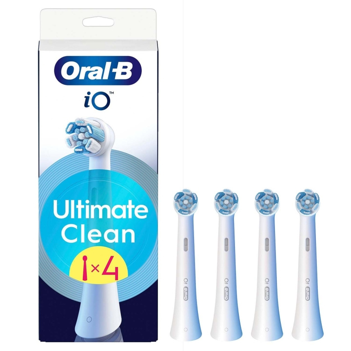 Oral B Borsthuvud iO Ultimate Clean 4st in de groep BEAUTY & HEALTH / Mondverzorging / Elektrische tandenborstelaccessoires bij TP E-commerce Nordic AB (D34349)