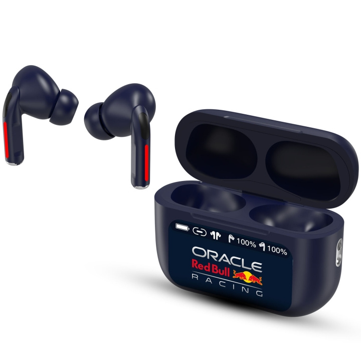 Oracle Red Bull Racing Hörlurar In-Ear Trådlösa TWS ANC ENC LED-Display RB-EB110 Blå in de groep HOME ELECTRONICS / Audio & Beeld / Koptelefoon & Accessoires / Koptelefoon bij TP E-commerce Nordic AB (D34387)