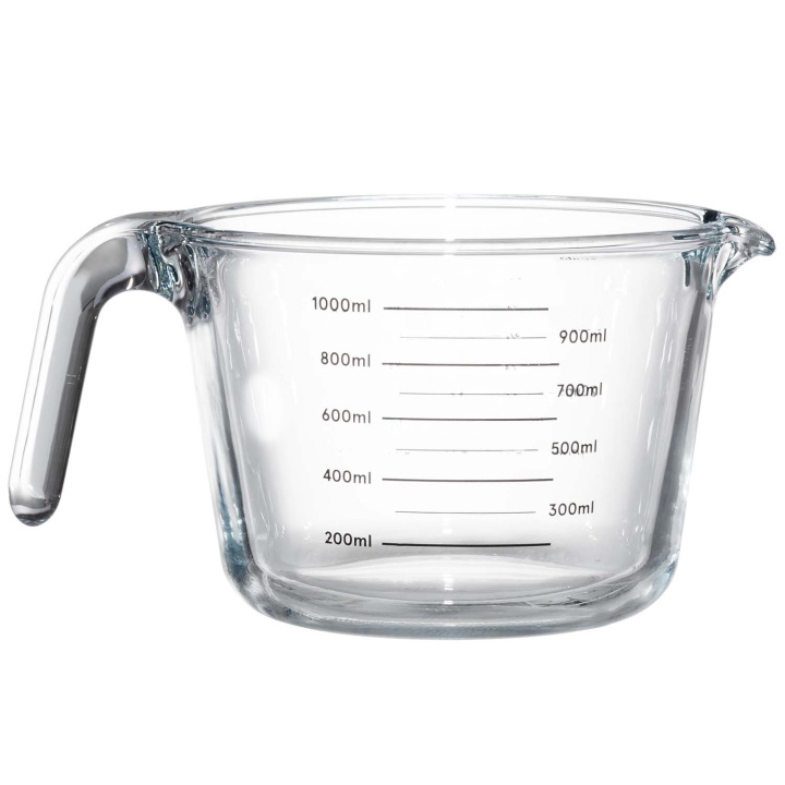 Maku Måttkanna Glas 1L in de groep HUISHOUDEN & TUIN / Keukengerei / Overige keukengereedschap bij TP E-commerce Nordic AB (D34406)
