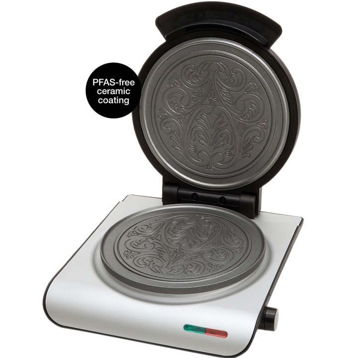 Åviken Rånjärn 908.2 Keramiskt, Silver in de groep HUISHOUDEN & TUIN / Huishoudelijke apparaten / Wafelijzers bij TP E-commerce Nordic AB (D34427)