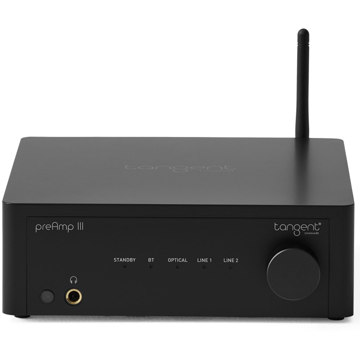 Tangent Förförstärkare PreAmp III Svart in de groep HOME ELECTRONICS / Audio & Beeld / Thuisbioscoop, Hifi en Draagbaar / Versterker & Receiver bij TP E-commerce Nordic AB (D34433)