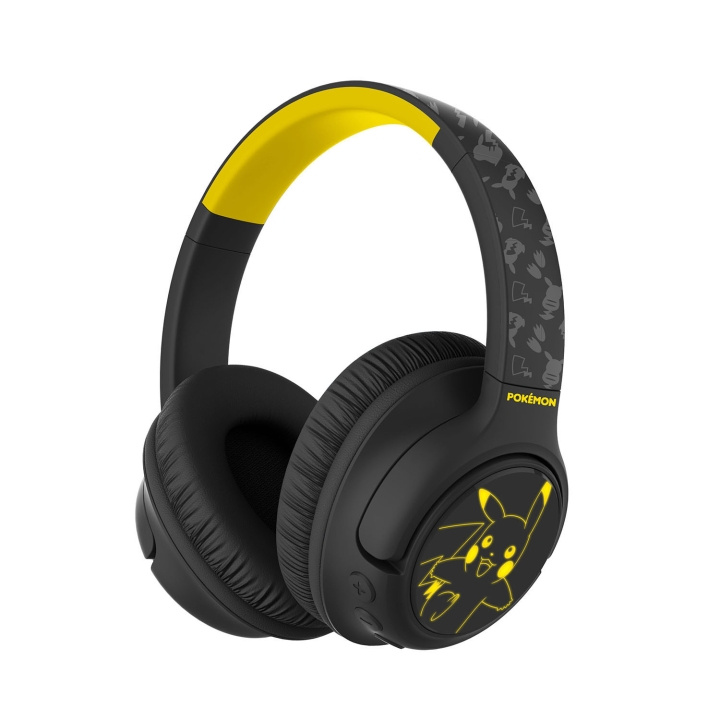 Pokémon Hörlurar Pikachu Over-Ear Trådlös LED Ljus Ljuddelning in de groep HOME ELECTRONICS / Audio & Beeld / Koptelefoon & Accessoires / Koptelefoon bij TP E-commerce Nordic AB (D34508)
