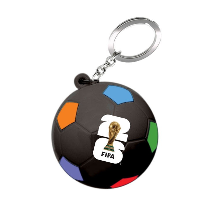 FIFA Nyckelring World Cup Stressball Keyring Svart in de groep SPORT, VRIJE TIJD & HOBBY / Leuke dingen / Leuke dingen bij TP E-commerce Nordic AB (D34661)