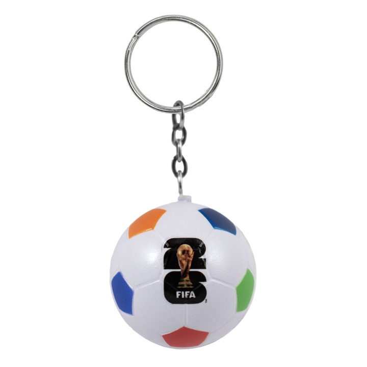 FIFA Nyckelring World Cup Stressball Keyring Vit in de groep SPORT, VRIJE TIJD & HOBBY / Leuke dingen / Leuke dingen bij TP E-commerce Nordic AB (D34662)