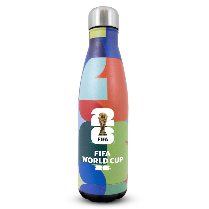 FIFA Termosflaska World Cup Thermal Bottle 500ml Rostfritt Stål Unity in de groep SPORT, VRIJE TIJD & HOBBY / Buitenrecreatie / Thermosflessen & Waterflessen bij TP E-commerce Nordic AB (D34669)
