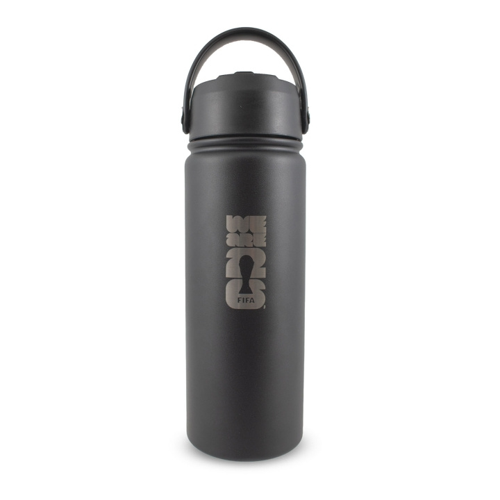 FIFA Flaska World Cup Premium Flask 550ml Svart in de groep SPORT, VRIJE TIJD & HOBBY / Buitenrecreatie / Thermosflessen & Waterflessen bij TP E-commerce Nordic AB (D34670)