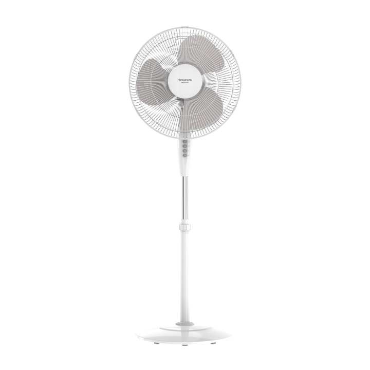 Taurus Fläkt Greco 16 Cr Piedestal Vit 40cm in de groep HUISHOUDEN & TUIN / Ventilatoren & Klimaatproducten / Vloerventilatoren bij TP E-commerce Nordic AB (D34699)
