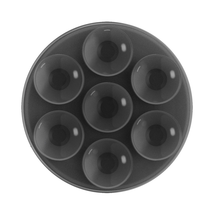 PopSockets Suck-Up Grip för MagSafe Translucent Black in de groep SMARTPHONE & TABLETS / Overige accessoires / Popsockets bij TP E-commerce Nordic AB (D34747)