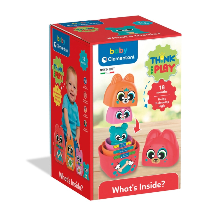 Clementoni Matrioska Basic in de groep SPEELGOED, KINDER- & BABYPRODUCTEN / Speelgoed / Bouwspeelgoed / Bouwblokken bij TP E-commerce Nordic AB (D34764)