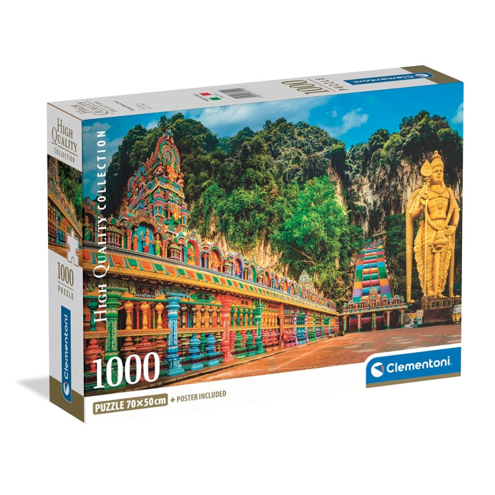 Clementoni Pussel 1000 Pcs CB Batu Caves in de groep SPORT, VRIJE TIJD & HOBBY / Hobby / Puzzel bij TP E-commerce Nordic AB (D34775)