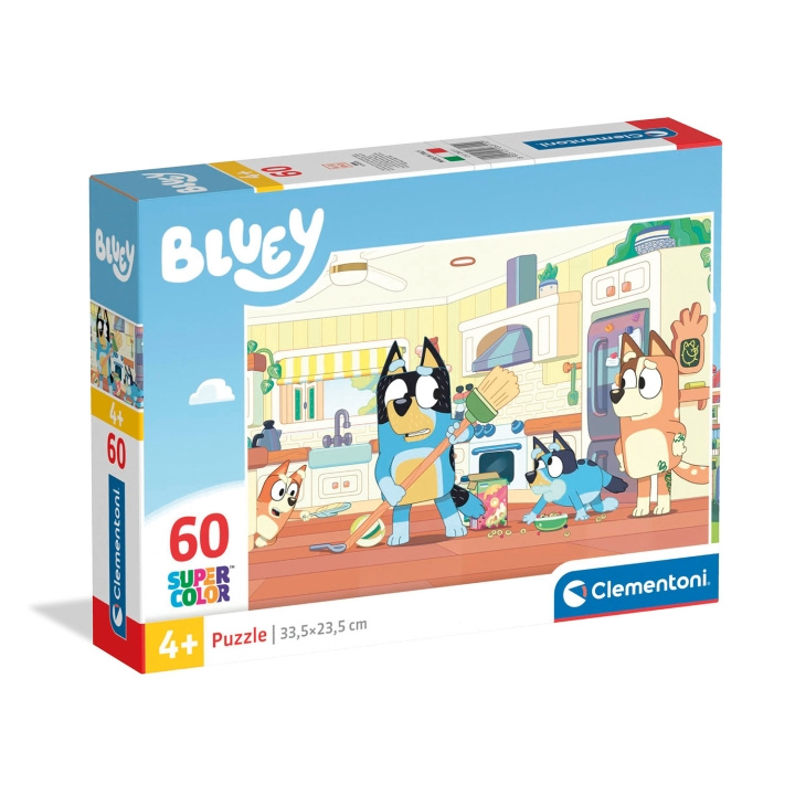 Clementoni Pussel 60 Pcs Bluey in de groep SPEELGOED, KINDER- & BABYPRODUCTEN / Speelgoed / Kinderpuzzel bij TP E-commerce Nordic AB (D34782)