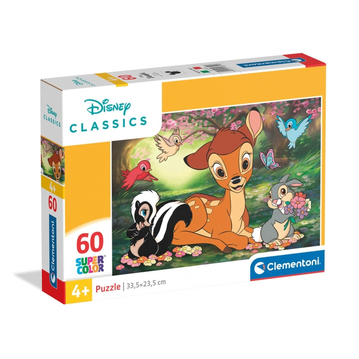 Clementoni Pussel 60 Pcs Disney Classics in de groep SPEELGOED, KINDER- & BABYPRODUCTEN / Speelgoed / Kinderpuzzel bij TP E-commerce Nordic AB (D34784)