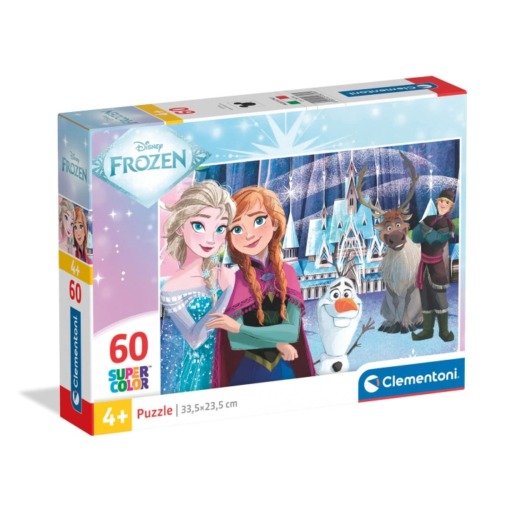 Clementoni Pussel 60 Pcs Disney Frozen in de groep SPEELGOED, KINDER- & BABYPRODUCTEN / Speelgoed / Kinderpuzzel bij TP E-commerce Nordic AB (D34786)