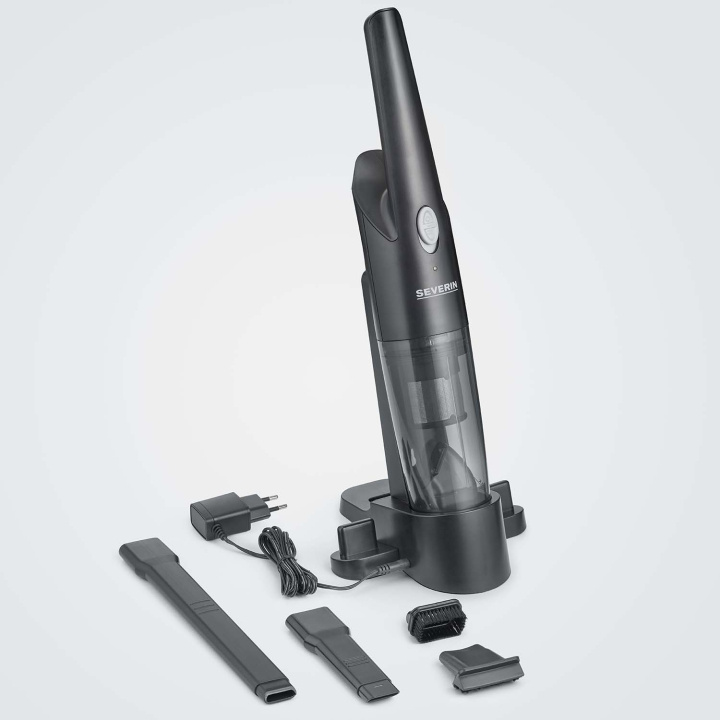 Severin Handdammsugare 65W 2000mha Li-Ion 7,4V HV7130 in de groep HUISHOUDEN & TUIN / Schoonmaakproducten / Stofzuigers & Accessoires / Handstofzuigers bij TP E-commerce Nordic AB (D34971)