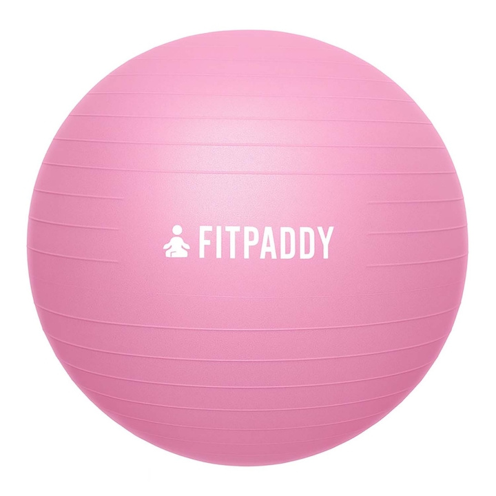 Fitpaddy Pilatesboll 65cm Pink Edition in de groep SPORT, VRIJE TIJD & HOBBY / Oefen materiaal / Training-accessoires bij TP E-commerce Nordic AB (D34990)