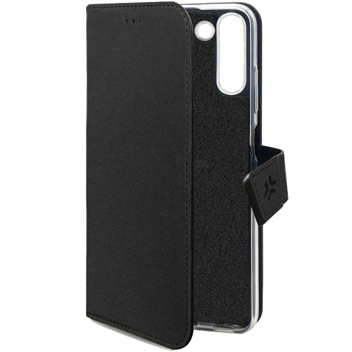 Celly Wally Wallet Case Galaxy S26 5G Svart in de groep SMARTPHONE & TABLETS / Mobielbescherming / Samsung bij TP E-commerce Nordic AB (D35057)