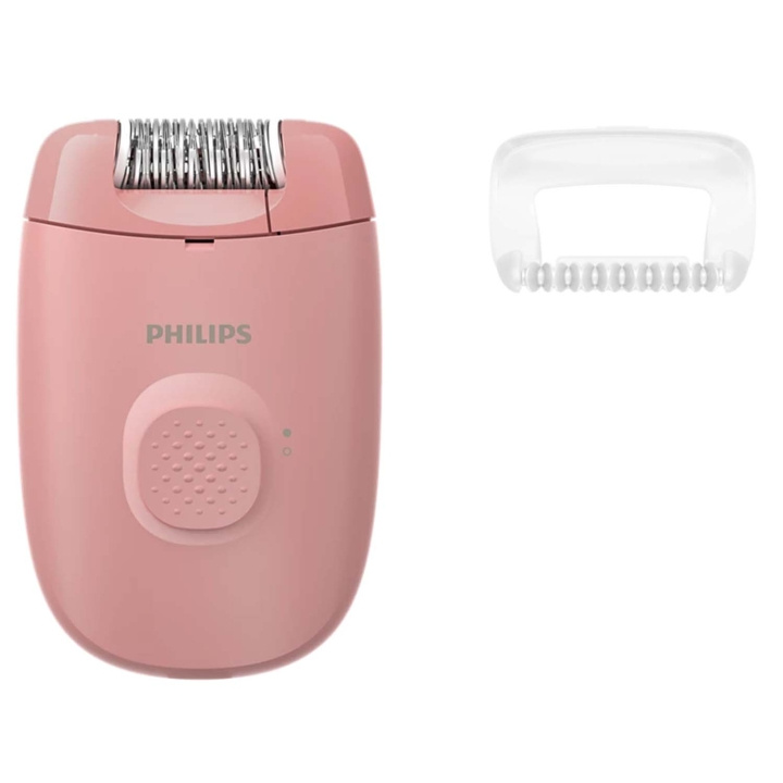 Philips Epilator med sladd + massagekåpa BRE227/00 in de groep BEAUTY & HEALTH / Haar & Styling / Ontharing / Epliators bij TP E-commerce Nordic AB (D35075)