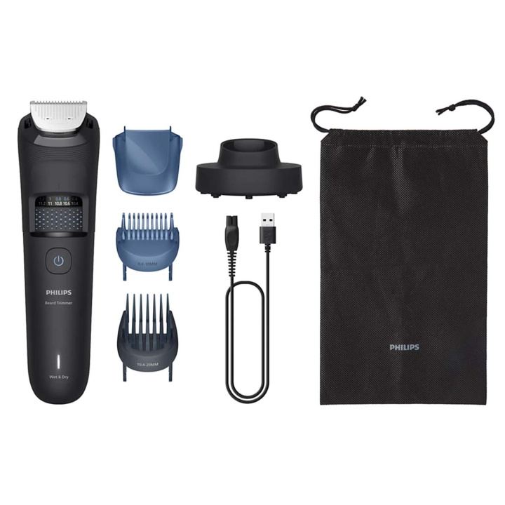 Philips Skäggtrimmer Precisionssteg om 0,2 mm, Blad helt i metall BT5780/15 in de groep BEAUTY & HEALTH / Haar & Styling / Scheren & Trimmen / Baardtrimmer & Accessoires bij TP E-commerce Nordic AB (D35080)