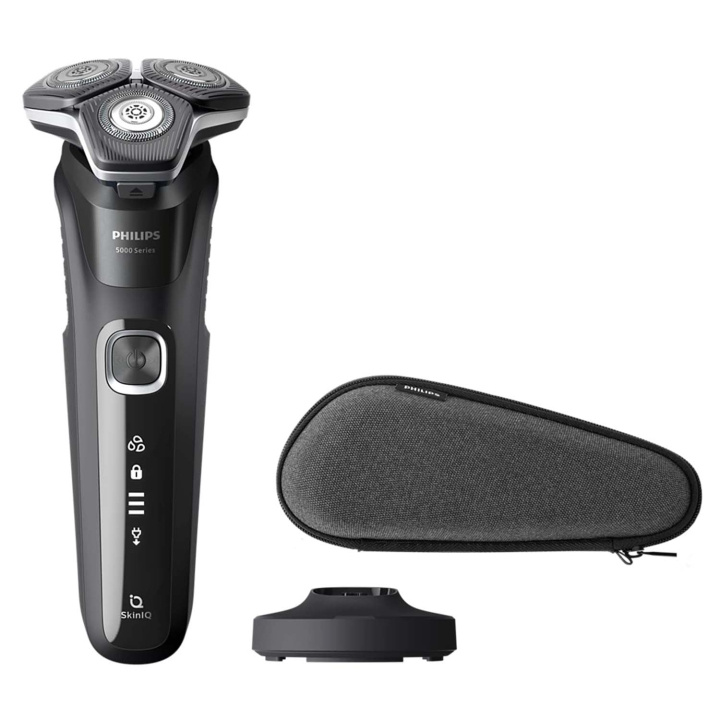 Philips Rakapparat SkinIQ-teknik, våt- och torrakningr S5898/35 in de groep BEAUTY & HEALTH / Haar & Styling / Scheren & Trimmen / Scheerapparaten bij TP E-commerce Nordic AB (D35091)