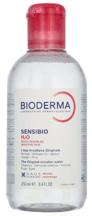 Bioderma Sensibio H2O Micellar Water 250 ml in de groep BEAUTY & HEALTH / Huidsverzorging / Gezicht / Gezichtswater en Facemist bij TP E-commerce Nordic AB (D35308)