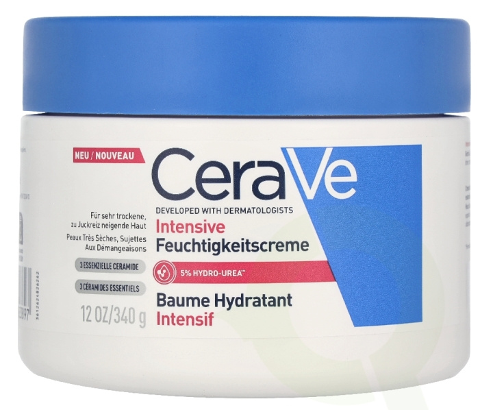 Cerave Intensive Moisturizing Cream For Very Dry, Itchy Skin 340 g in de groep BEAUTY & HEALTH / Huidsverzorging / Gezicht / Dagcrème bij TP E-commerce Nordic AB (D35381)