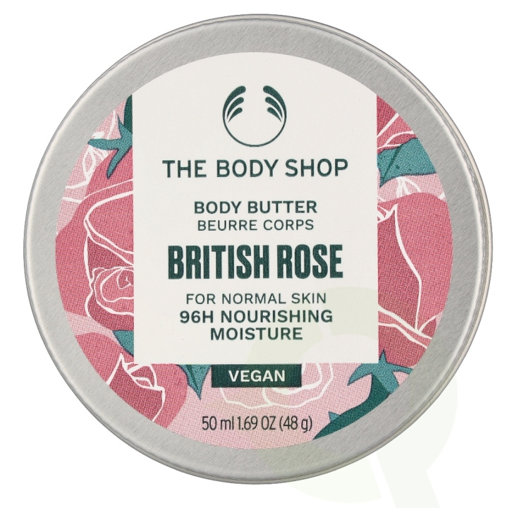 The Body Shop British Rose Body Butter 50 ml in de groep BEAUTY & HEALTH / Huidsverzorging / Lichaamsverzorging / Body lotion bij TP E-commerce Nordic AB (D35447)