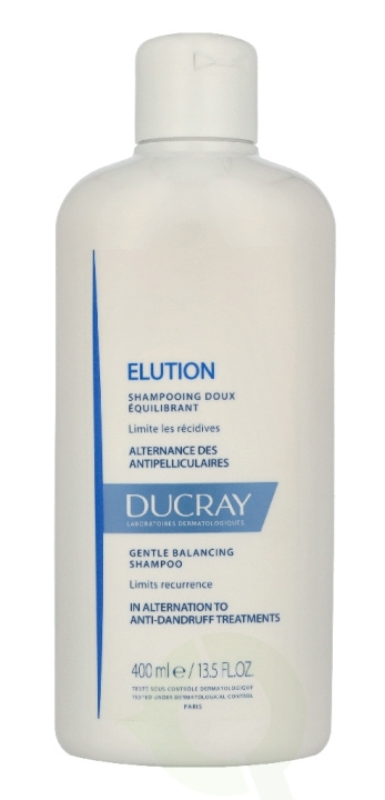 Ducray Elution Gentle Balancing Shampoo 400 ml in de groep BEAUTY & HEALTH / Haar & Styling / Haarverzorging / Shampoo bij TP E-commerce Nordic AB (D35454)