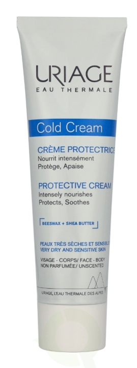 Uriage Cold Cream Protective Cream 100 ml For Very Dry and Sensitive Skin in de groep BEAUTY & HEALTH / Huidsverzorging / Gezicht / Dagcrème bij TP E-commerce Nordic AB (D35575)