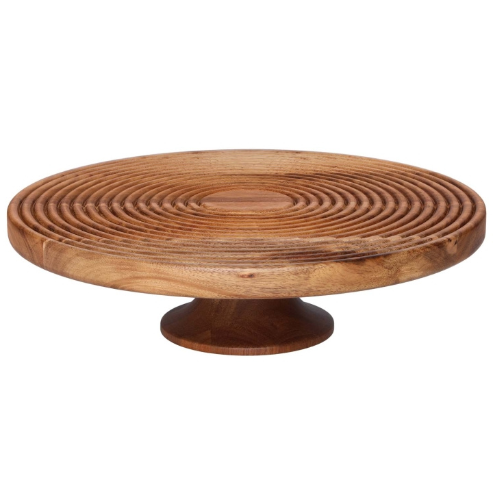 Maku Uppläggningsfat akacia 30 cm in de groep HUISHOUDEN & TUIN / Keukengerei / Overige keukengereedschap bij TP E-commerce Nordic AB (D35662)