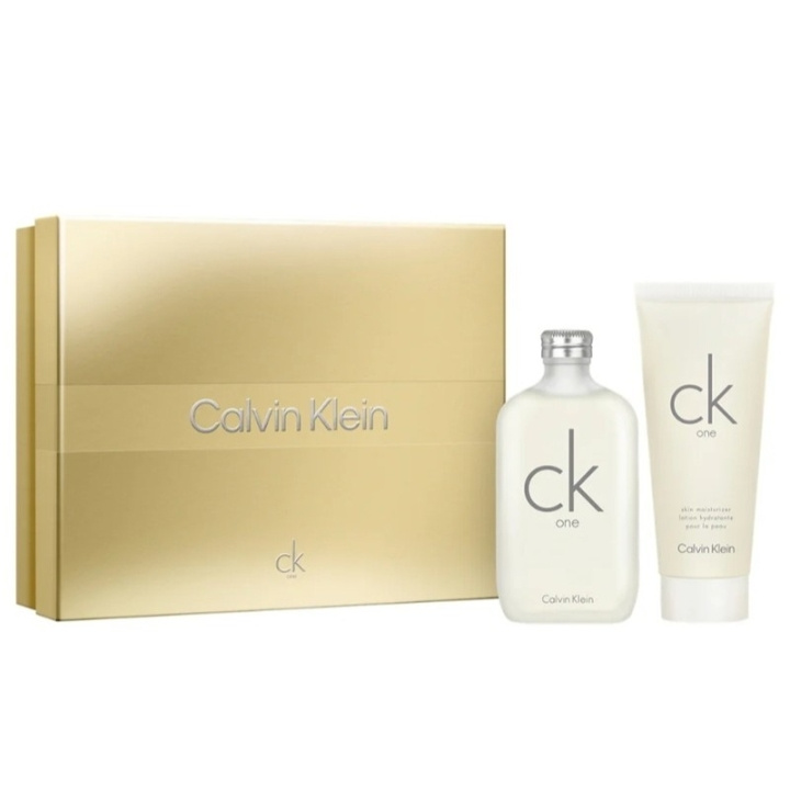 Calvin Klein Giftset Calvin Klein Ck One Edt 200ml + Body Lotion 200ml in de groep BEAUTY & HEALTH / Geuren & Parfum / Parfum bij TP E-commerce Nordic AB (D35673)