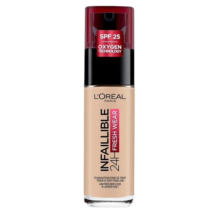 L\'Oreal LOréal Paris Infallible 24H Fresh Wear 130 True Beige 30ml in de groep BEAUTY & HEALTH / Makeup / Make-up gezicht / Foundation bij TP E-commerce Nordic AB (D35693)