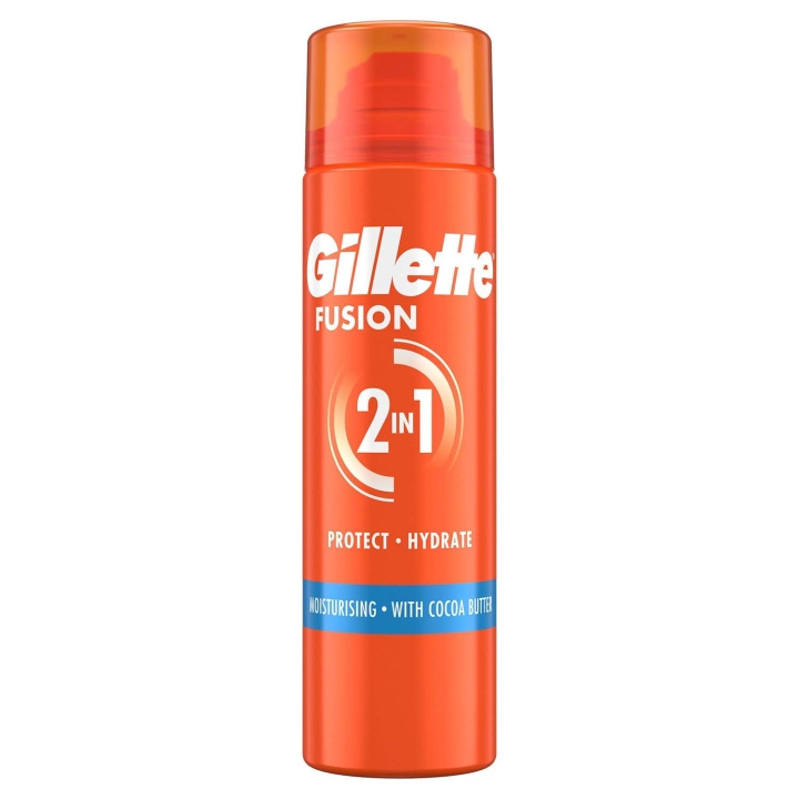 Gillette Rakgel Fusion Ultra Moist, Återfuktande för män med Kakaosmör, 200ml in de groep BEAUTY & HEALTH / Haar & Styling / Scheren & Trimmen bij TP E-commerce Nordic AB (D35777)