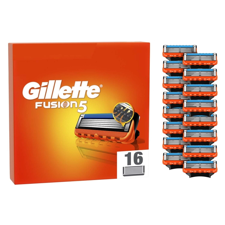 Gillette Rakblad Fusion5 16st - Storpack in de groep BEAUTY & HEALTH / Haar & Styling / Scheren & Trimmen / Scheermessen & Accessoires bij TP E-commerce Nordic AB (D35782)