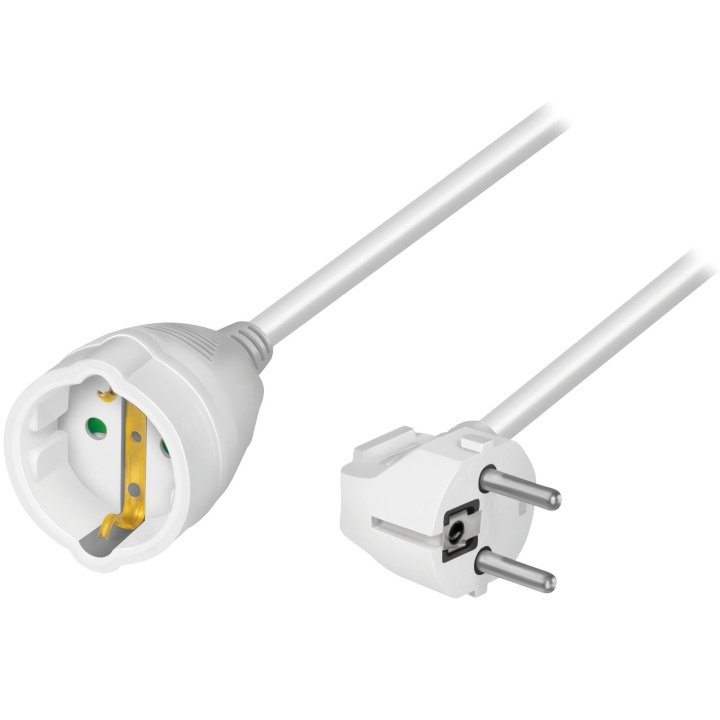 LogiLink Förlängningskabel Jordad Inomhus Vit 10m in de groep HUISHOUDEN & TUIN / Elektriciteit & Verlichting / Stekkerblokken bij TP E-commerce Nordic AB (D35825)