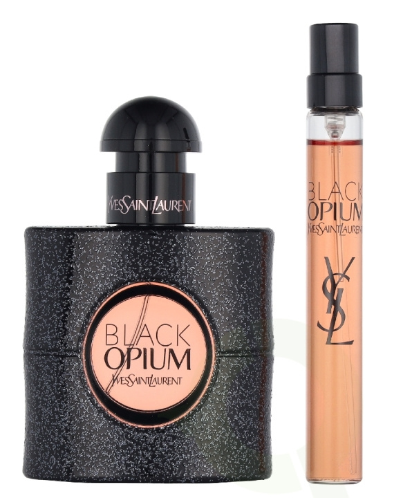 Yves Saint Laurent YSL Black Opium Giftset 40 ml Edp Spray 30ml/ Edp Spray 10ml in de groep BEAUTY & HEALTH / Cadeausets / Cadeausets voor haar bij TP E-commerce Nordic AB (D35904)