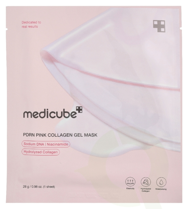 Medicube PDRN Pink Collagen Gel Mask 4 piece 4 sheets in de groep BEAUTY & HEALTH / Huidsverzorging / Gezicht / Maskers bij TP E-commerce Nordic AB (D35911)