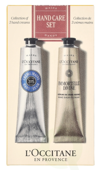 L\'Occitane Hand Care Set 150 ml Hand Cream 75ml/Serum-In-Cream 75ml in de groep BEAUTY & HEALTH / Manicure/pedicure / Handcrèmes bij TP E-commerce Nordic AB (D35921)