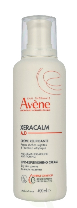 Avene XeraCalm A.D Lipid-Replenishing Cream 400 ml in de groep BEAUTY & HEALTH / Huidsverzorging / Gezicht / Dagcrème bij TP E-commerce Nordic AB (D35923)
