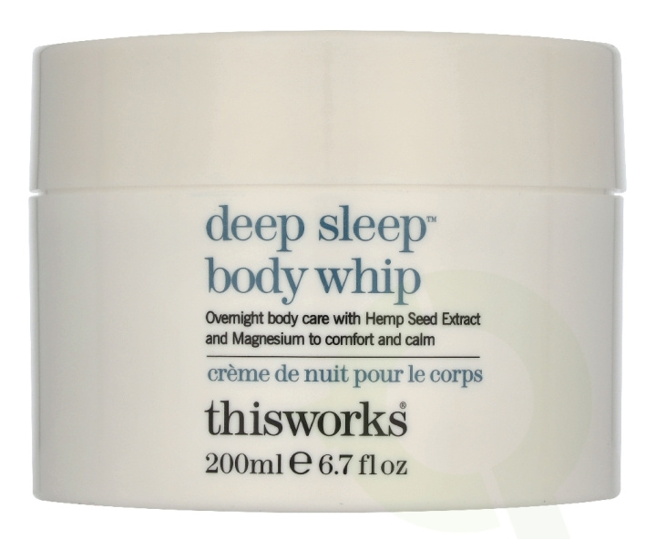 This Works Deep Sleep Body Whip 200 ml in de groep BEAUTY & HEALTH / Huidsverzorging / Gezicht / Nachtcrème bij TP E-commerce Nordic AB (D35962)