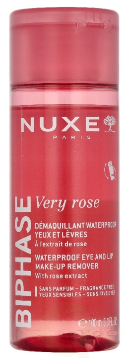 Nuxe Very Very Rose Bi-Phase Makeup Remover 100 ml in de groep BEAUTY & HEALTH / Makeup / Make-up verwijderen bij TP E-commerce Nordic AB (D35993)